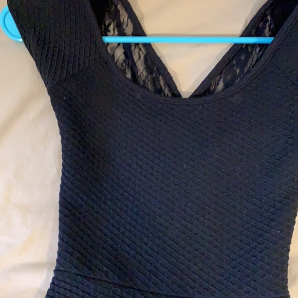 Pacsun black backless cross in the back dress - Picture 5 of 5